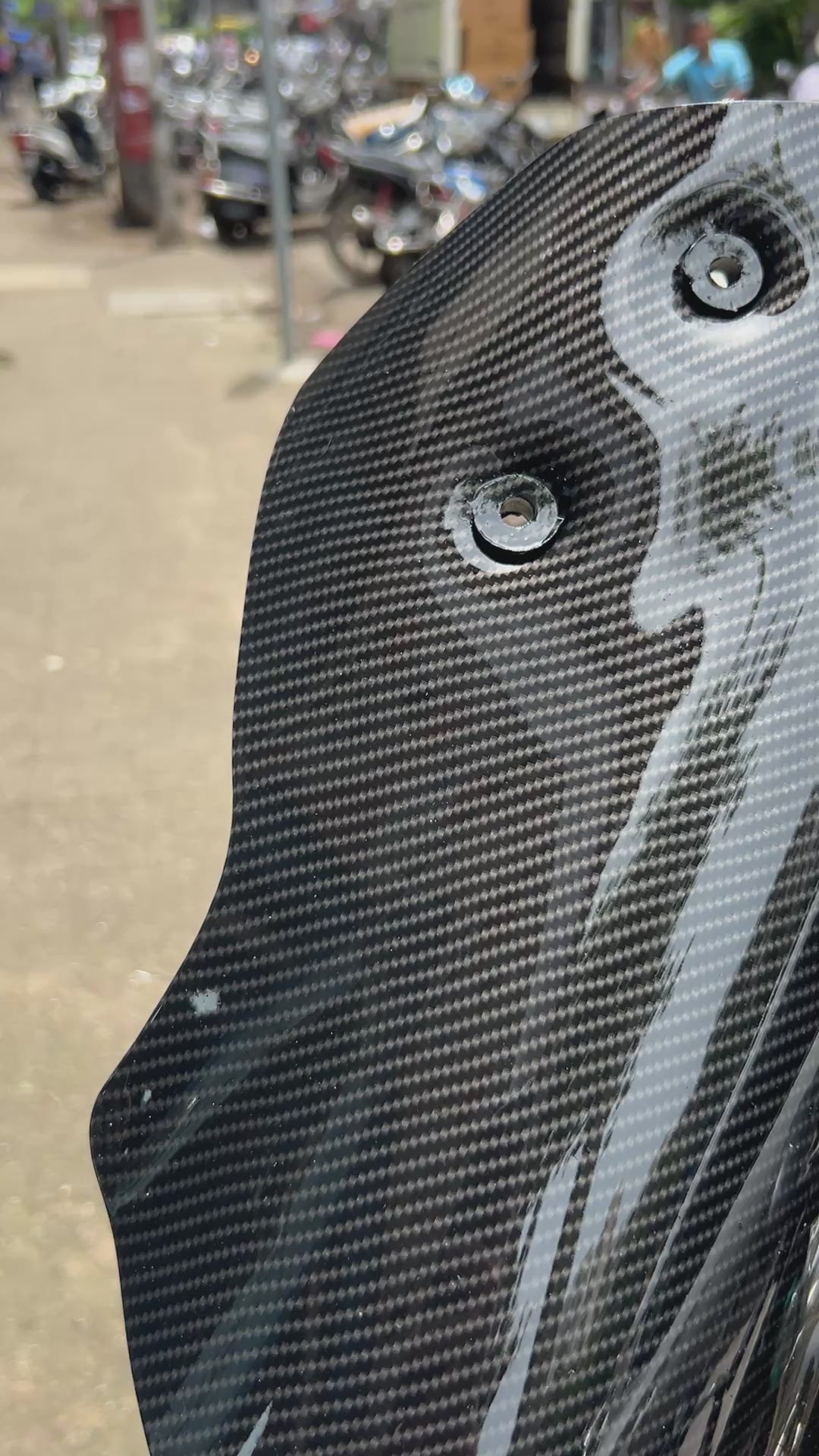 Burgman Carbon fibre kit(Set of 9)